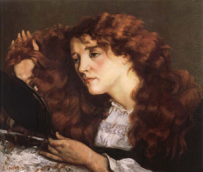Gustave Courbet Portrait de JO.La Belle Irlandaise china oil painting image